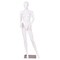 Gymax Female Mannequin Plastic Full Body Dress Form Display